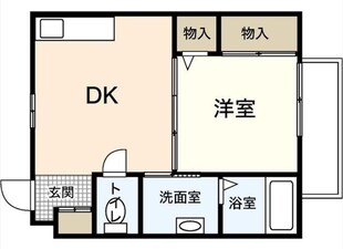 RIVERE吉島の物件間取画像